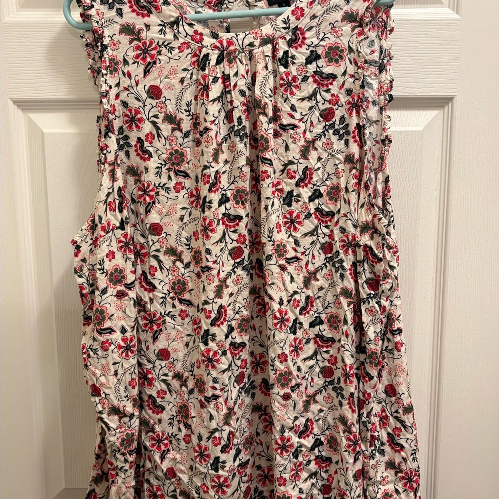 Torrid Floral Sleeveless Blouse Sz. 5 (28)
